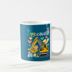 Bagger Ostereier-Suche für Jungen Kaffeetasse