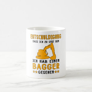 Baggerbagger Kaffeetasse