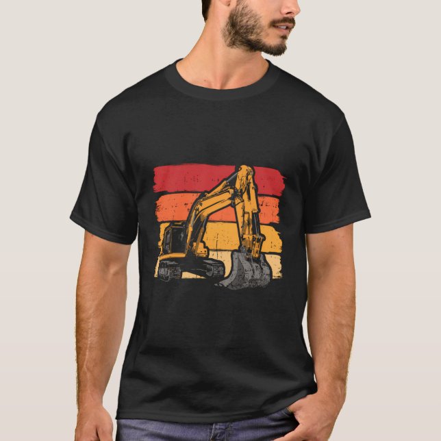 Baggerbauten T-Shirt (Vorderseite)