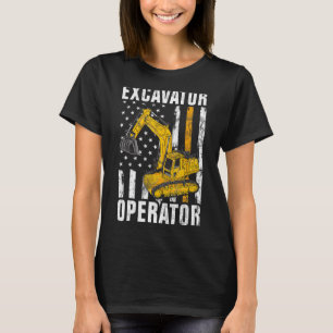 Baggerbetreiber - Bauarbeiter und Bauarbeiter T-Shirt