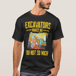 Baggerfahrer-Fernbedienung Baggermaschine R T-Shirt