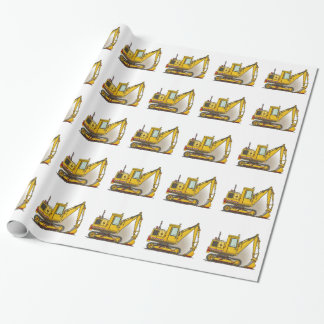 Baggerschaufel Geschenkpapier