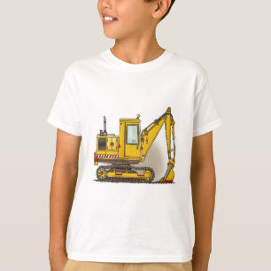 Baggerschaufel-Jungen-T - Shirt