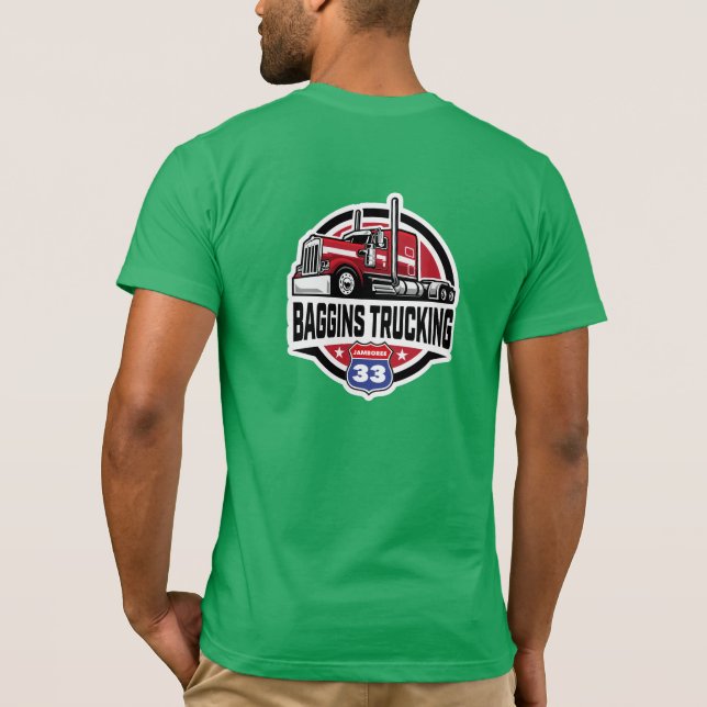 Baggins Trucking  T-Shirt (Rückseite)