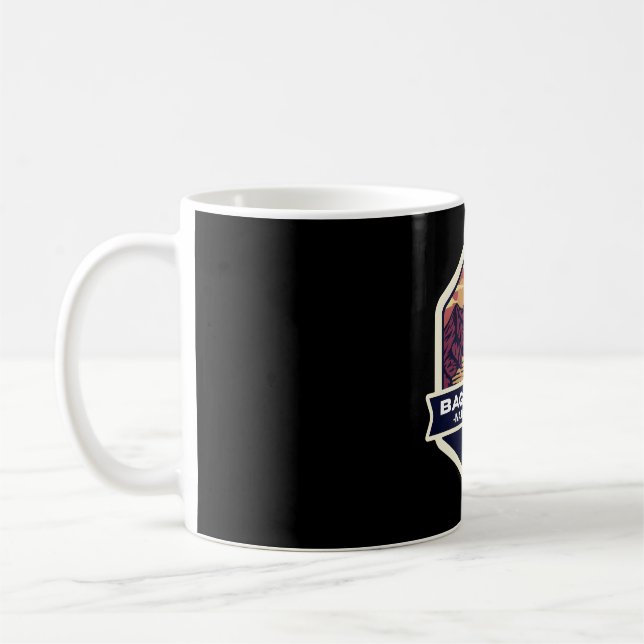 Bago Bluff � der endlose Horizont Australiens Kaffeetasse (Links)
