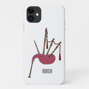 Bagpipe Cartoon Illustration Case-Mate iPhone Hülle