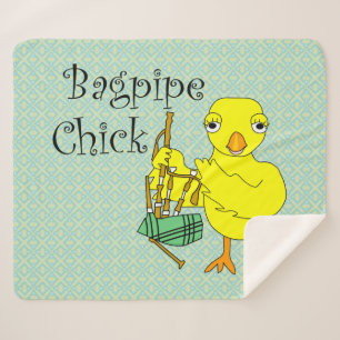 Bagpipe Chick Text Sherpadecke