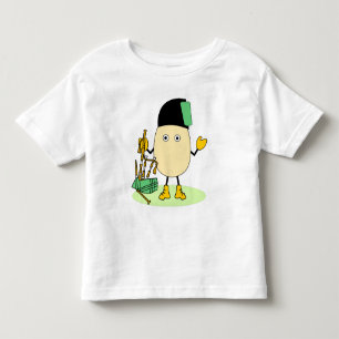 Bagpipe Egghead Kleinkind T-shirt
