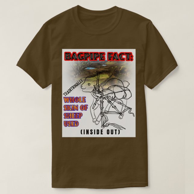 Bagpipe Fakt 8 T-Shirt (Design vorne)