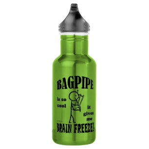 Bagpipe, Gehirnfriede Edelstahlflasche