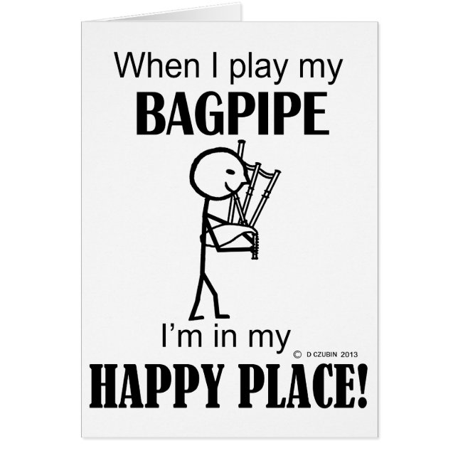 Bagpipe Happy Place (Vorne)