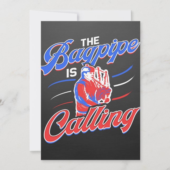 Bagpipe Music Player Ankündigung (Vorderseite)