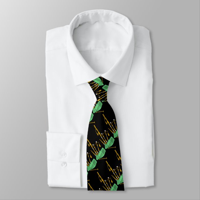 Bagpipe Neck Tie Krawatte (Gebunden)