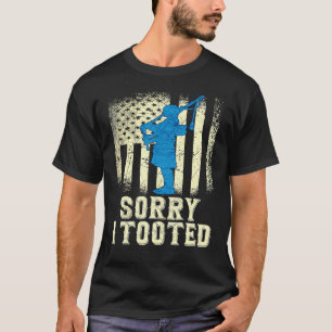 Bagpipe Sorry I Tooot Bagpiping Kilt Scottish Blo T-Shirt