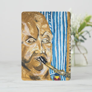 Bagpiper Feiertagskarte