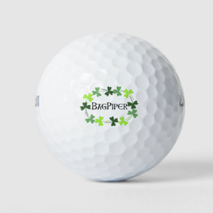 Bagpiper Kleeblatt Oval Golfball