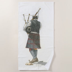 Bagpiper Strandtuch