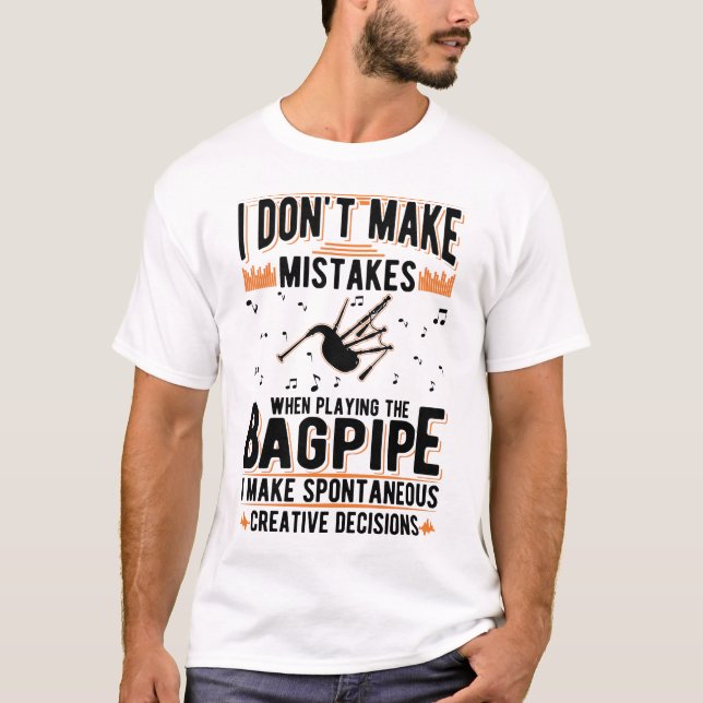 Bagpiper T-Shirt (Vorderseite)