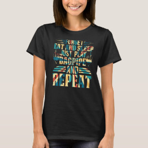 Bagpiper - Vergessen Sie Essen und schlafen Sie ei T-Shirt