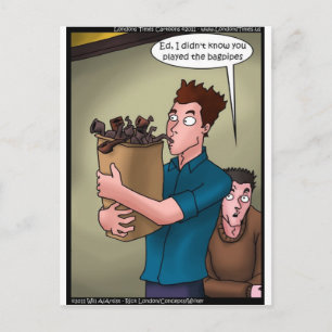 Bagpipes Drôle Cadeaux Tee - shirt Cartes de Mugs 