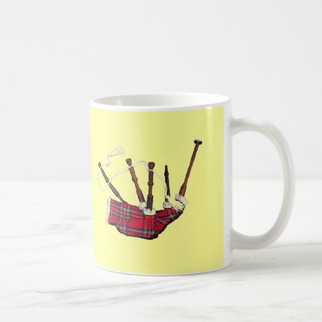 Bagpipes-Tasse Kaffeetasse (Rechts)