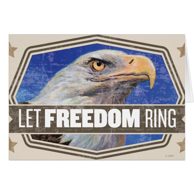 Bague de liberté Eagle-Let (Devant horizontal)