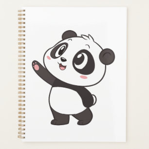 Bague d'ours Panda Cute - Conception de couverture