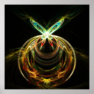 Bague papillon - Poster