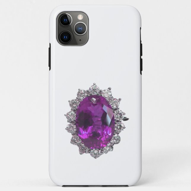 Bague Tourmaline Rose coque iphone EN Coque iphone (Dos)