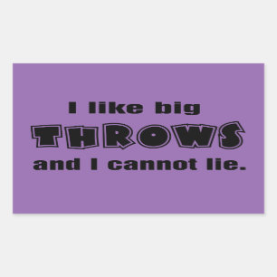Baguette à lancer Discus Sticker Javelin
