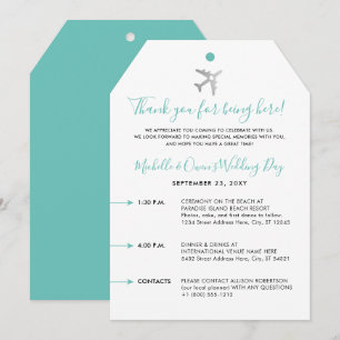 Baguette de bienvenue Destination Mariage Carte It