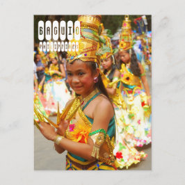 Baguio auf den Philippinen Postkarte