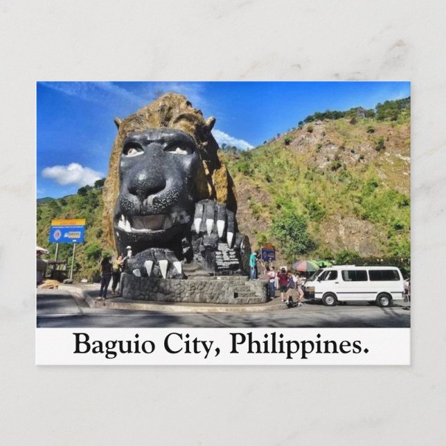 Baguio City, Philippines Carte postale.  (Devant)