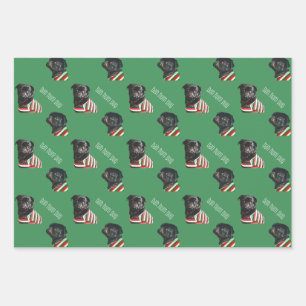 Bah Hum Carlin Papier d'enveloppement de Noël - 3 