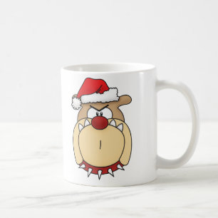 Bah Humbug-Bulldoggen-Kaffee-Tasse Kaffeetasse