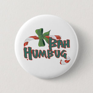 Bah Humbug! Button