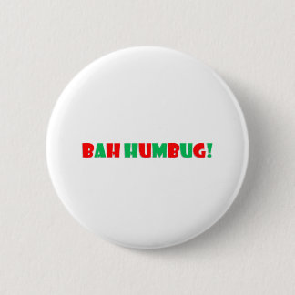 Bah Humbug Button