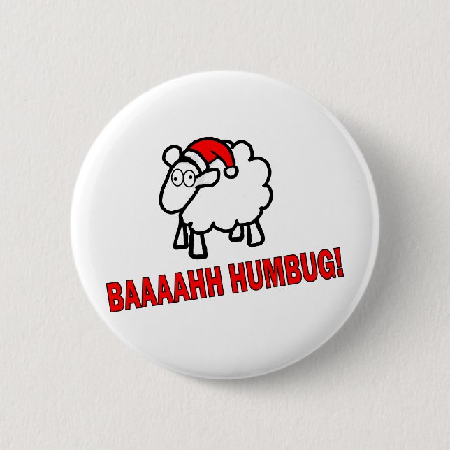 Bah Humbug! Button (Vorderseite)
