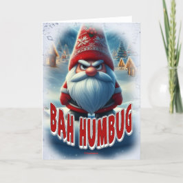 BAH HUMBUG DANKESKARTE