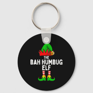Bah Humbug Elf Matching Familie Weihnachten Schlüsselanhänger