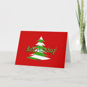 Bah! Humbug! Feiertagskarte
