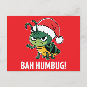 Bah Humbug Feiertagspostkarte
