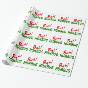 Bah! Humbug Geschenkpapier
