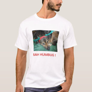 Bah HUMBUG-HundehündchenweihnachtsShirts T - T-Shirt
