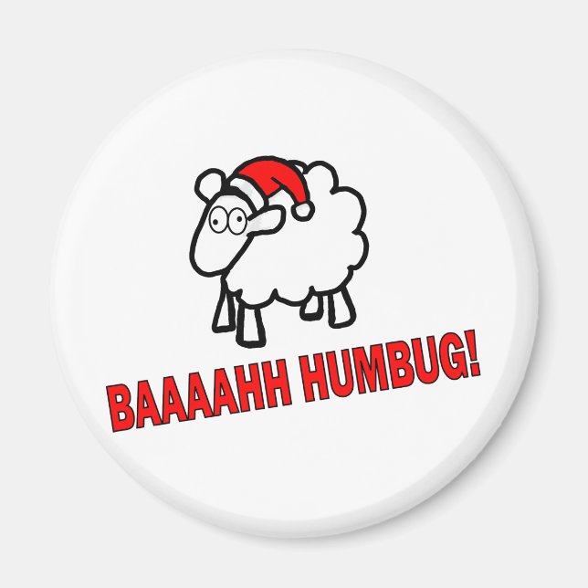 Bah Humbug! Magnet (Vorne)