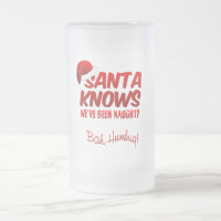 BAH HUMBUG Naughty Tasse