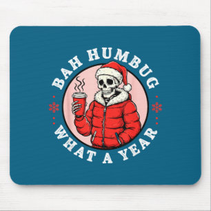 Bah Humbug Schädelhut Weihnachtsmann-Schokolade We Mousepad