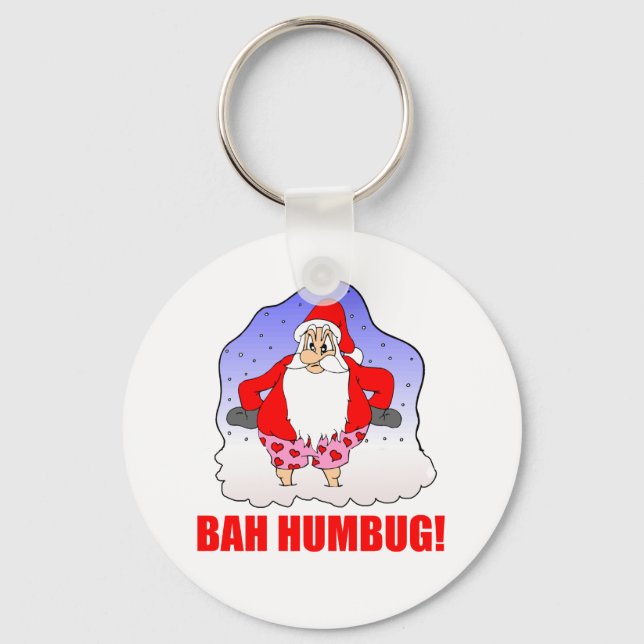 Bah Humbug Schlüsselanhänger (Vorderseite)