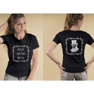 Bah Humbug Scrooge Dickens Weihnachtslied Tri-Blend Shirt