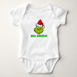 Bah Humbug Scrooge Essential Christmas Cartoon Baby Strampler